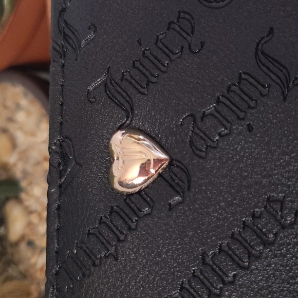 Juicy Couture Small Black Wallet EUC - Picture 14 of 14